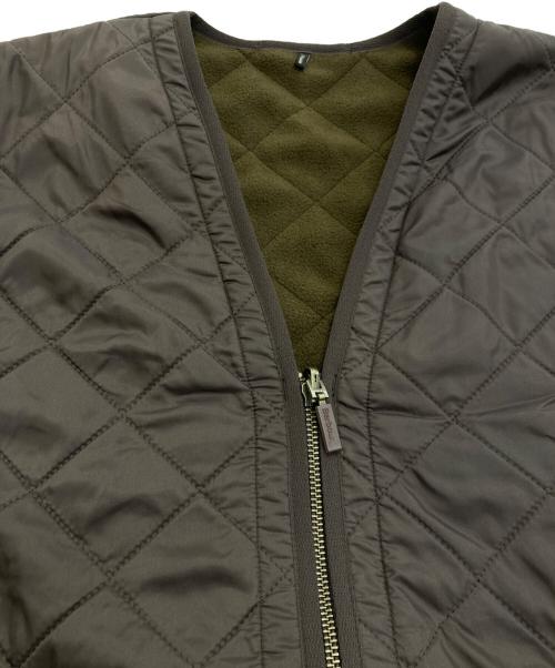 Barbour（バブアー）Barbour (バブアー) POLARQUILT WAISTCOAT ZIP　MLI0002 ブラウン サイズ:XLの古着・服飾アイテム