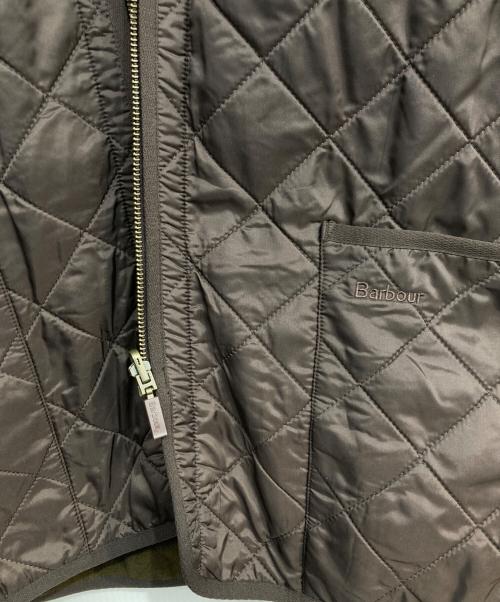 Barbour（バブアー）Barbour (バブアー) POLARQUILT WAISTCOAT ZIP　MLI0002 ブラウン サイズ:XLの古着・服飾アイテム