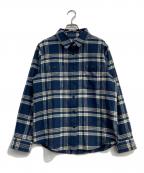 Patagoniaパタゴニア）の古着「フィヨルド・フランネル・シャツ　FA25 　42406」｜ブルー