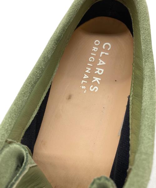 CLARKS ORIGINALS（クラークス オリジナルズ）Clarks Originals (クラークス オリジナルズ) Wallabee　26174044 カーキ サイズ:26cmの古着・服飾アイテム
