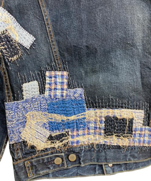 LEVI'S（リーバイス）LEVI'S (リーバイス) パッチワーク3rdデニムジャケット　140周年記念　72333-0009 インディゴ サイズ:Sの古着・服飾アイテム