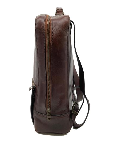 MOTHERHOUSE（マザーハウス）MOTHERHOUSE (マザーハウス) アンティークスクエア リュック ブラウン サイズ:-の古着・服飾アイテム