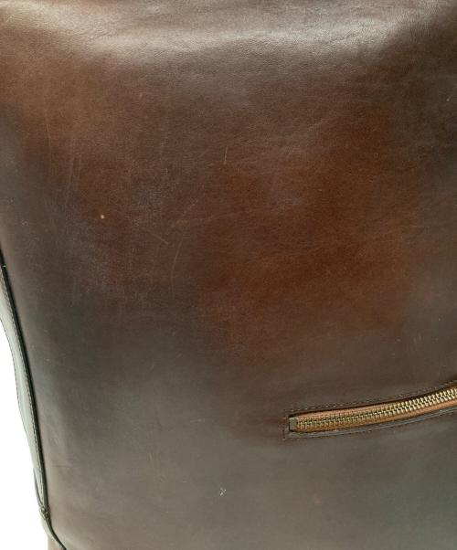 MOTHERHOUSE（マザーハウス）MOTHERHOUSE (マザーハウス) アンティークスクエア リュック ブラウン サイズ:-の古着・服飾アイテム