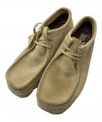 CLARKS ORIGINALSクラークス オリジナルズ）の古着「GORE-TEX ワラビー  21621」｜ベージュ