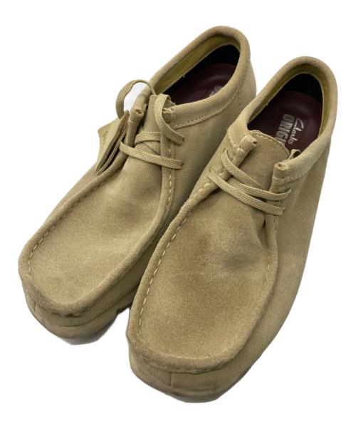 CLARKS ORIGINALS（クラークス オリジナルズ）Clarks Originals (クラークス オリジナルズ) GORE-TEX ワラビー  21621 ベージュ サイズ:27cmの古着・服飾アイテム