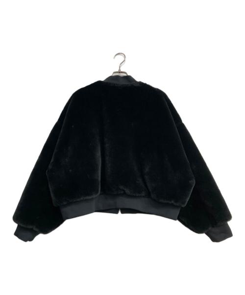NIKE（ナイキ）NIKE (ナイキ) W NSW FAUX FUR BOMBEER ブラック サイズ:XLの古着・服飾アイテム