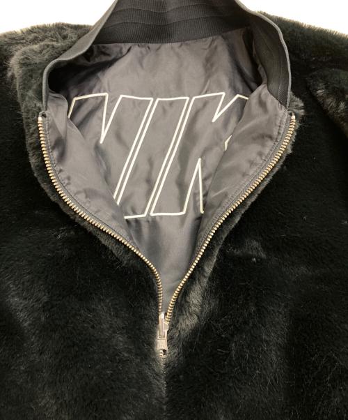 NIKE（ナイキ）NIKE (ナイキ) W NSW FAUX FUR BOMBEER ブラック サイズ:XLの古着・服飾アイテム
