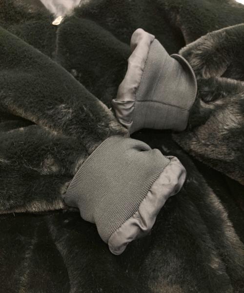 NIKE（ナイキ）NIKE (ナイキ) W NSW FAUX FUR BOMBEER ブラック サイズ:XLの古着・服飾アイテム