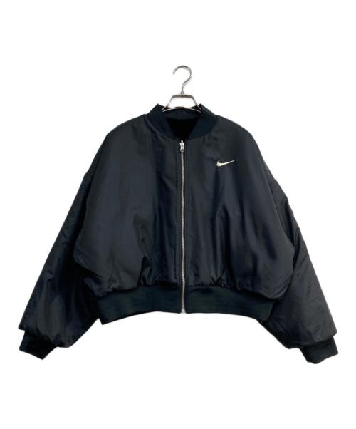 NIKE（ナイキ）NIKE (ナイキ) W NSW FAUX FUR BOMBEER ブラック サイズ:XLの古着・服飾アイテム