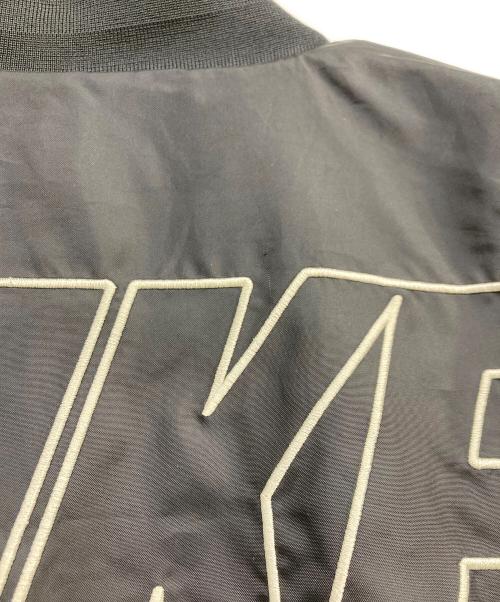 NIKE（ナイキ）NIKE (ナイキ) W NSW FAUX FUR BOMBEER ブラック サイズ:XLの古着・服飾アイテム