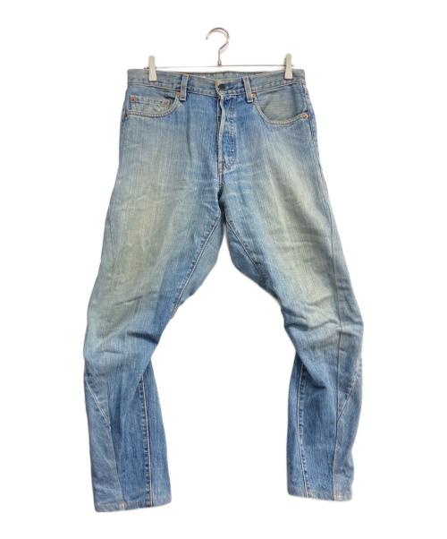 Rebuild by Needles（リビルドバイニードルス）Rebuild by Needles (リビルドバイニードルス) 立体裁断デニムパンツ インディゴ サイズ:32の古着・服飾アイテム