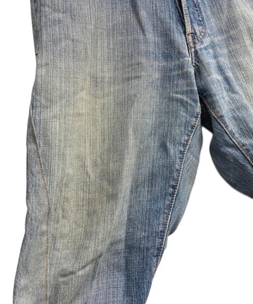 Rebuild by Needles（リビルドバイニードルス）Rebuild by Needles (リビルドバイニードルス) 立体裁断デニムパンツ インディゴ サイズ:32の古着・服飾アイテム