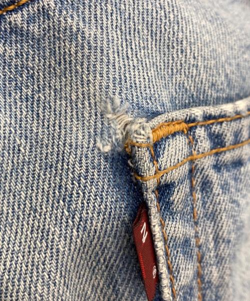 Rebuild by Needles（リビルドバイニードルス）Rebuild by Needles (リビルドバイニードルス) 立体裁断デニムパンツ インディゴ サイズ:32の古着・服飾アイテム