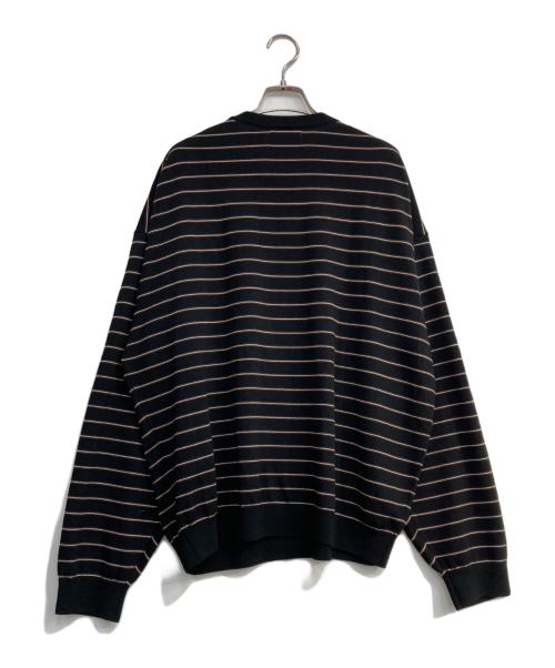 vainl archive（ヴァイナルアーカイブ）VAINL ARCHIVE (ヴァイナルアーカイブ) WILL-B　VASK24F003 ブラック×ブラウン サイズ:Lの古着・服飾アイテム