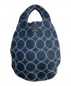 mina perhonenミナ ペルホネン）の古着「tambourine エッグバッグ　aas9319」｜ネイビー