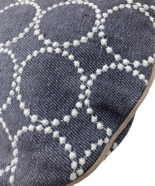 mina perhonen（ミナ ペルホネン）mina perhonen (ミナ ペルホネン) tambourine エッグバッグ　aas9319 ネイビー サイズ:-の古着・服飾アイテム