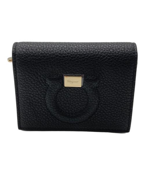 Salvatore Ferragamo（サルヴァトーレ フェラガモ）Salvatore Ferragamo (サルヴァトーレ フェラガモ) GANCIO CITY GRAINY　22D514 736967 ブラック サイズ:-の古着・服飾アイテム