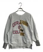 77circaナナナナサーカ）の古着「リメイクスウェット　03-6712-6150」｜グレー