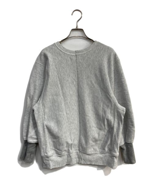 77circa（ナナナナサーカ）77circa (ナナナナサーカ) リメイクスウェット　03-6712-6150 グレー サイズ:Freeの古着・服飾アイテム