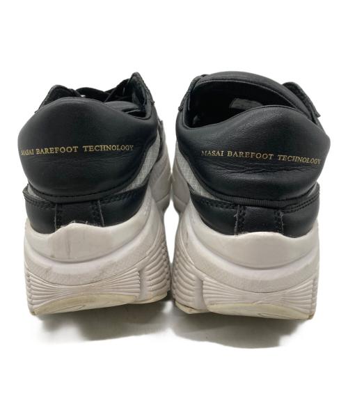 MBT（エムビーティー）MBT (エムビーティー) 厚底スニーカー ホワイト×ブラック サイズ:35の古着・服飾アイテム