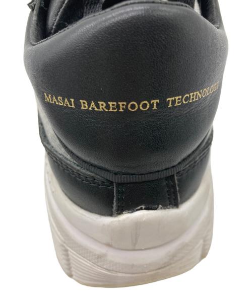 MBT（エムビーティー）MBT (エムビーティー) 厚底スニーカー ホワイト×ブラック サイズ:35の古着・服飾アイテム