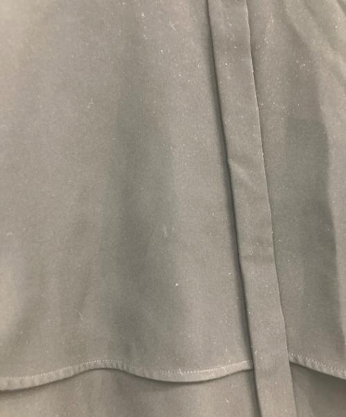ENFOLD（エンフォルド）ENFOLD (エンフォルド) PEツイル フレアシャツ　300ES330-0460 ブラック サイズ:38の古着・服飾アイテム
