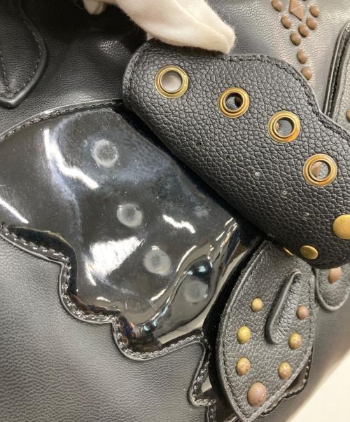 ANNA SUI（アナスイ）ANNA SUI (アナスイ) ロッティ バタフライ トートバッグ ブラックの古着・服飾アイテム