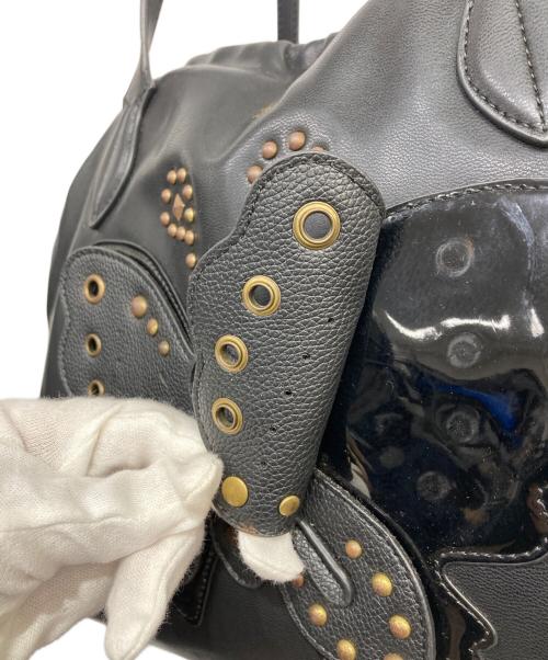 ANNA SUI（アナスイ）ANNA SUI (アナスイ) ロッティ バタフライ トートバッグ ブラックの古着・服飾アイテム