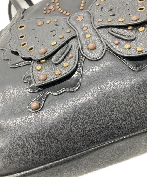 ANNA SUI（アナスイ）ANNA SUI (アナスイ) ロッティ バタフライ トートバッグ ブラックの古着・服飾アイテム