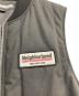 中古・古着 NEIGHBORHOOD (ネイバーフッド) PADDED WORK VEST ブラック サイズ:L：14000円