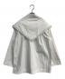 YORI (ヨリ) セーラーリボンシャツ　YR21-25007SP ホワイト サイズ:38：14000円