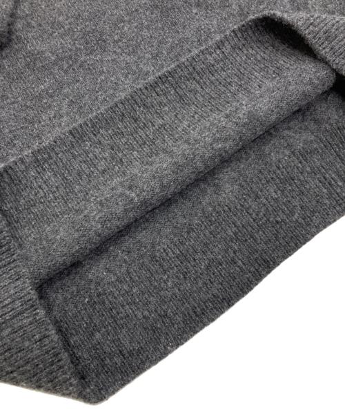 ATON（エイトン）ATON (エイトン) COOMA LAMBS WOOLニット　7082538 グレー サイズ:02の古着・服飾アイテム