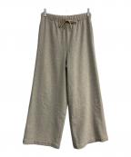 Spick and Spanスピックアンドスパン）の古着「ツイードイージーパンツ 25030200833140」｜ベージュ