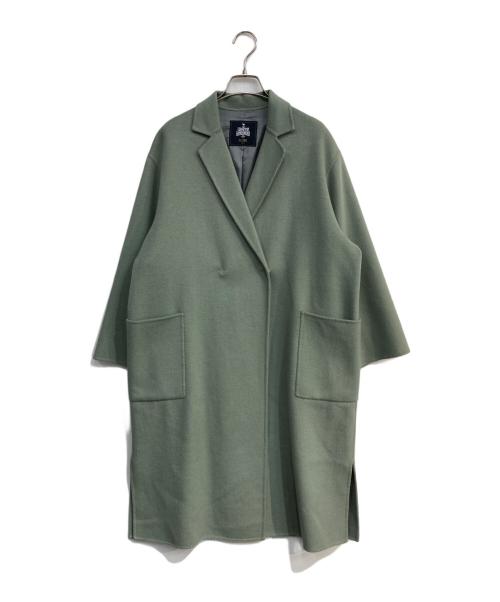 SLOBE IENA（スローブ イエナ）SLOBE IENA (スローブ イエナ) HAMILTON WOOLダブルフェイスウールチェスターコート　21020912301030 グリーン サイズ:Freeの古着・服飾アイテム