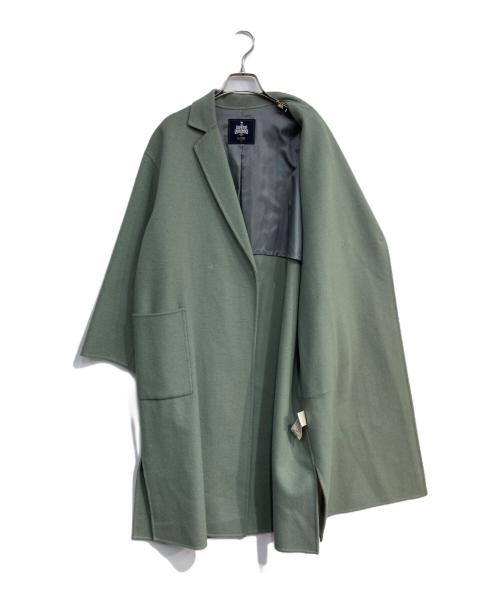 SLOBE IENA（スローブ イエナ）SLOBE IENA (スローブ イエナ) HAMILTON WOOLダブルフェイスウールチェスターコート　21020912301030 グリーン サイズ:Freeの古着・服飾アイテム