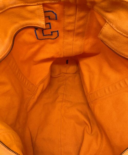 POLO RALPH LAUREN（ポロ・ラルフローレン）POLO RALPH LAUREN (ポロ・ラルフローレン) キャンバストートバッグ オレンジの古着・服飾アイテム