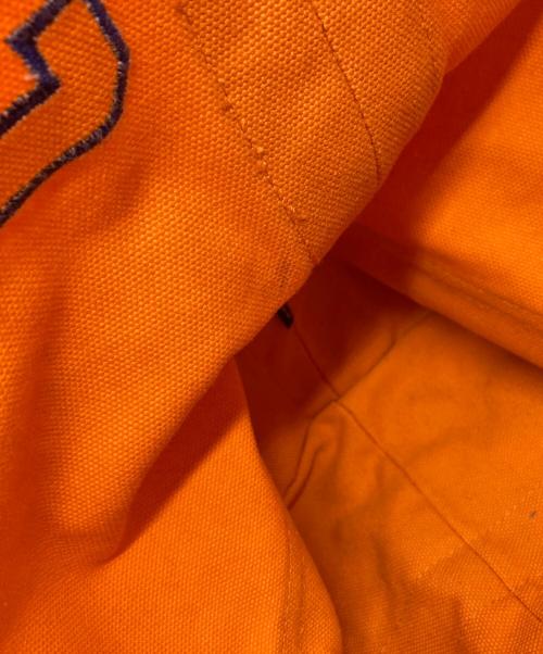 POLO RALPH LAUREN（ポロ・ラルフローレン）POLO RALPH LAUREN (ポロ・ラルフローレン) キャンバストートバッグ オレンジの古着・服飾アイテム