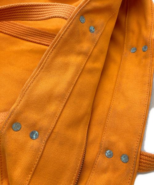POLO RALPH LAUREN（ポロ・ラルフローレン）POLO RALPH LAUREN (ポロ・ラルフローレン) キャンバストートバッグ オレンジの古着・服飾アイテム