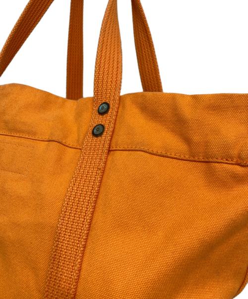 POLO RALPH LAUREN（ポロ・ラルフローレン）POLO RALPH LAUREN (ポロ・ラルフローレン) キャンバストートバッグ オレンジの古着・服飾アイテム