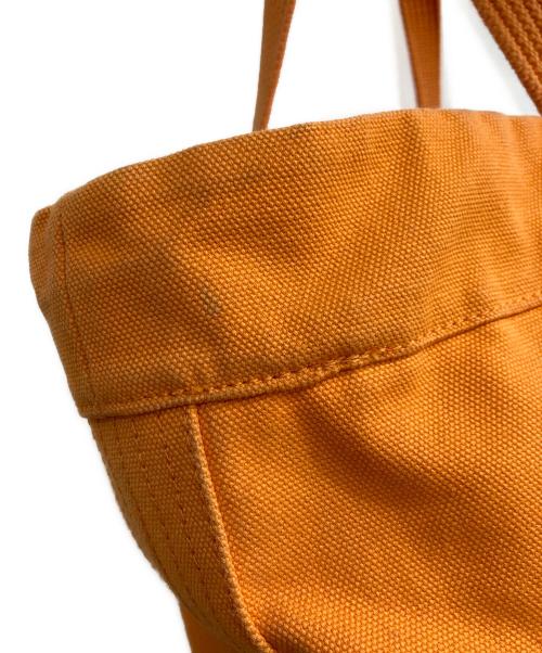 POLO RALPH LAUREN（ポロ・ラルフローレン）POLO RALPH LAUREN (ポロ・ラルフローレン) キャンバストートバッグ オレンジの古着・服飾アイテム