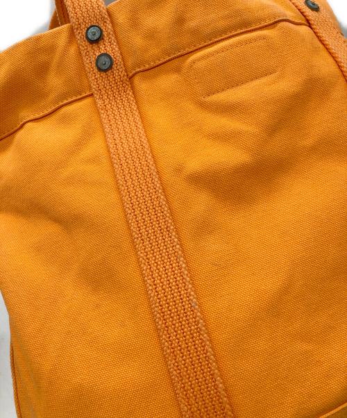 POLO RALPH LAUREN（ポロ・ラルフローレン）POLO RALPH LAUREN (ポロ・ラルフローレン) キャンバストートバッグ オレンジの古着・服飾アイテム