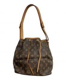 LOUIS VUITTON（ルイ ヴィトン）の古着「ショルダーバッグ　モノグラム　プチノエ」｜ブラウン