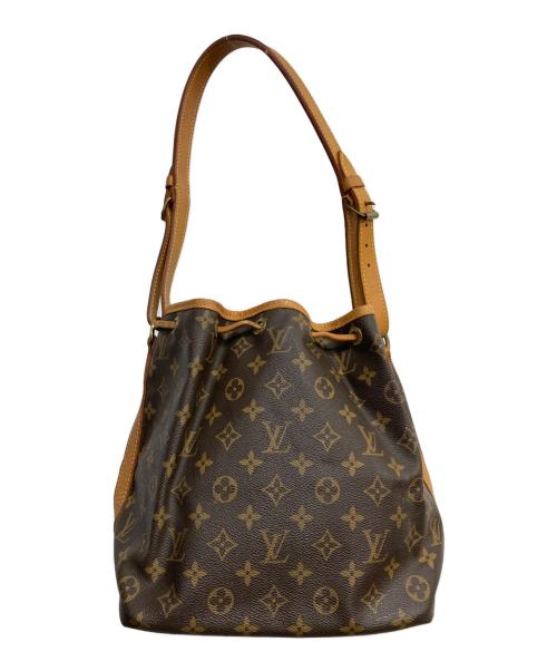 LOUIS VUITTON（ルイ ヴィトン）LOUIS VUITTON (ルイ ヴィトン) ショルダーバッグ　モノグラム　プチノエ ブラウンの古着・服飾アイテム
