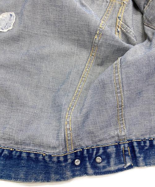 LEVI'S（リーバイス）LEVI'S (リーバイス) 557 3rdデニムジャケット　ボタン裏O ビックE 均等V  インディゴ サイズ:-の古着・服飾アイテム
