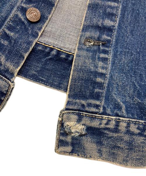 LEVI'S（リーバイス）LEVI'S (リーバイス) 557 3rdデニムジャケット　ボタン裏O ビックE 均等V  インディゴ サイズ:-の古着・服飾アイテム