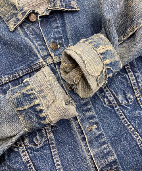 LEVI'S（リーバイス）LEVI'S (リーバイス) 557 3rdデニムジャケット　ボタン裏O ビックE 均等V  インディゴ サイズ:-の古着・服飾アイテム