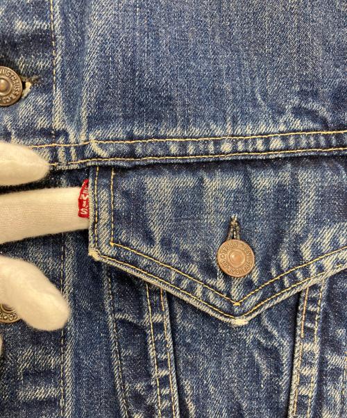 LEVI'S（リーバイス）LEVI'S (リーバイス) 557 3rdデニムジャケット　ボタン裏O ビックE 均等V  インディゴ サイズ:-の古着・服飾アイテム