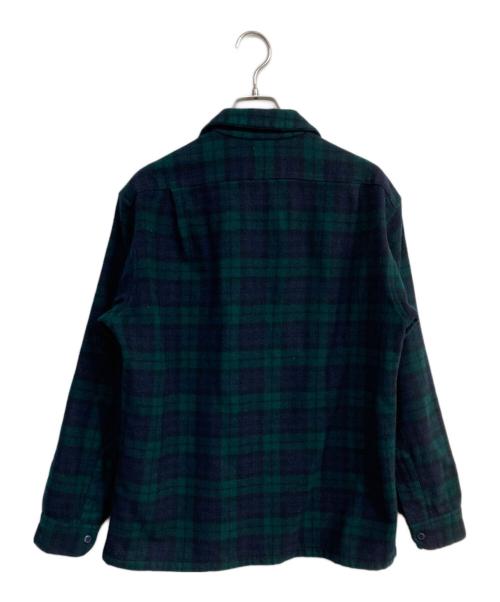 PENDLETON（ペンドルトン）PENDLETON (ペンドルトン) オープンカラーシャツ グリーン サイズ:Mの古着・服飾アイテム