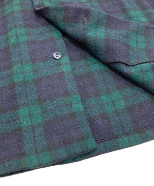 PENDLETON（ペンドルトン）PENDLETON (ペンドルトン) オープンカラーシャツ グリーン サイズ:Mの古着・服飾アイテム