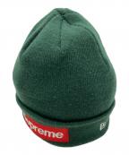 SUPREME×New Eraシュプリーム×ニューエラ）の古着「box logo beanie」｜グリーン